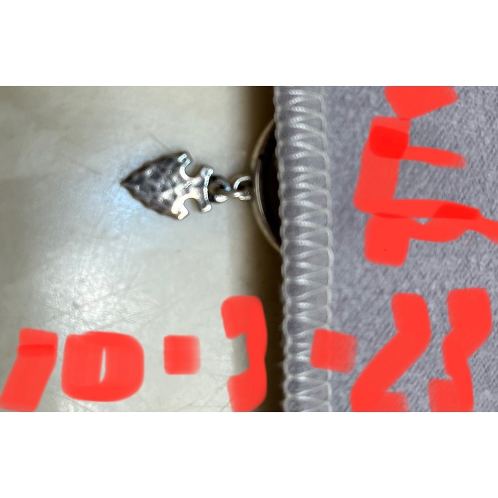 Retired James Avery mini arrowhead charm